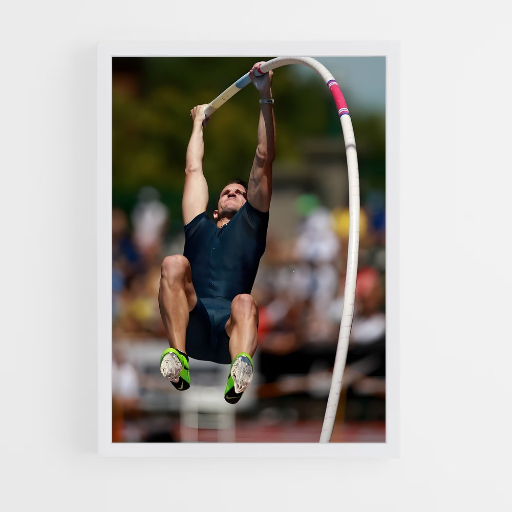 Poster Renaud lavillenie – affiche Athlétisme (vue 3)